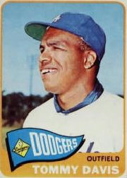 1965 Topps Baseball Cards      370     Tommy Davis